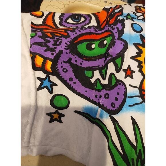 Liquid Blue Light Fantasy Mars AOP Joey Mars Graphic T Shirt Mens Small Cotton - Picture 12 of 13